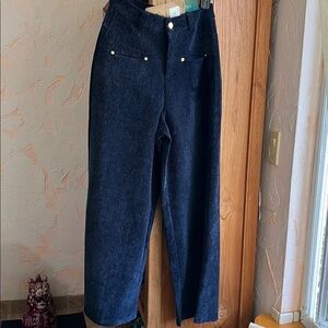 Wide leg fall/winter or early spring woman pant